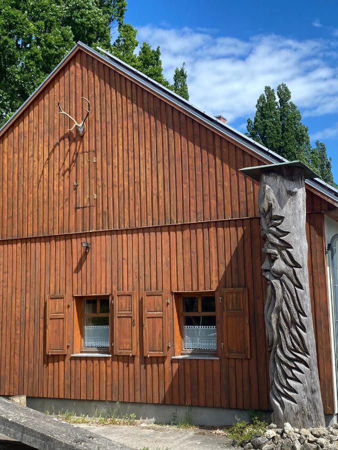 Jagdhaus Auf Dem Forsthof Mit Sauna Eckartsberga Exterior photo